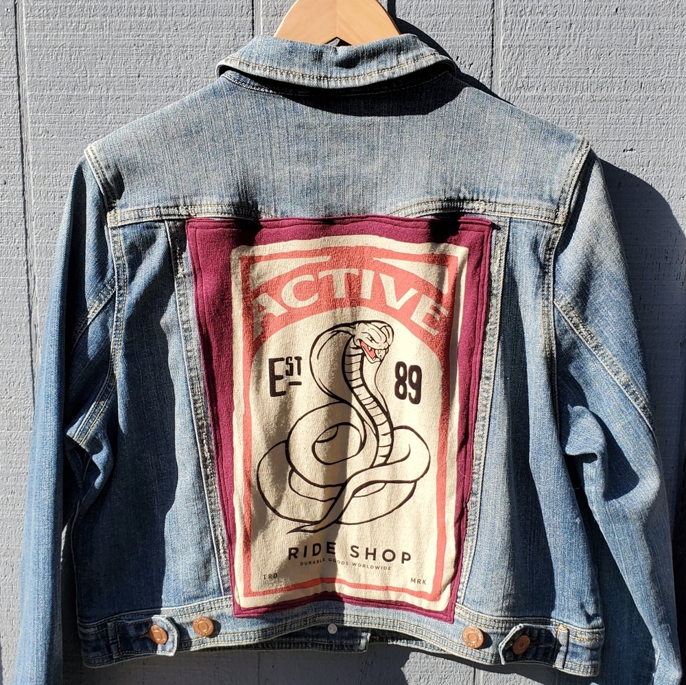 Custom Vintage Active Jean Jacket